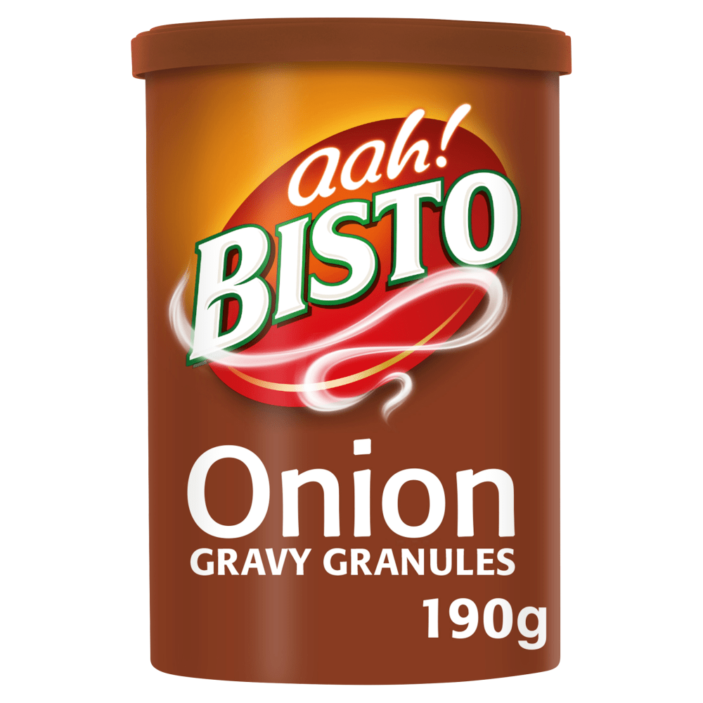 Bisto Onion Gravy Granules 190g - UK Food & Drink - 5000354919565