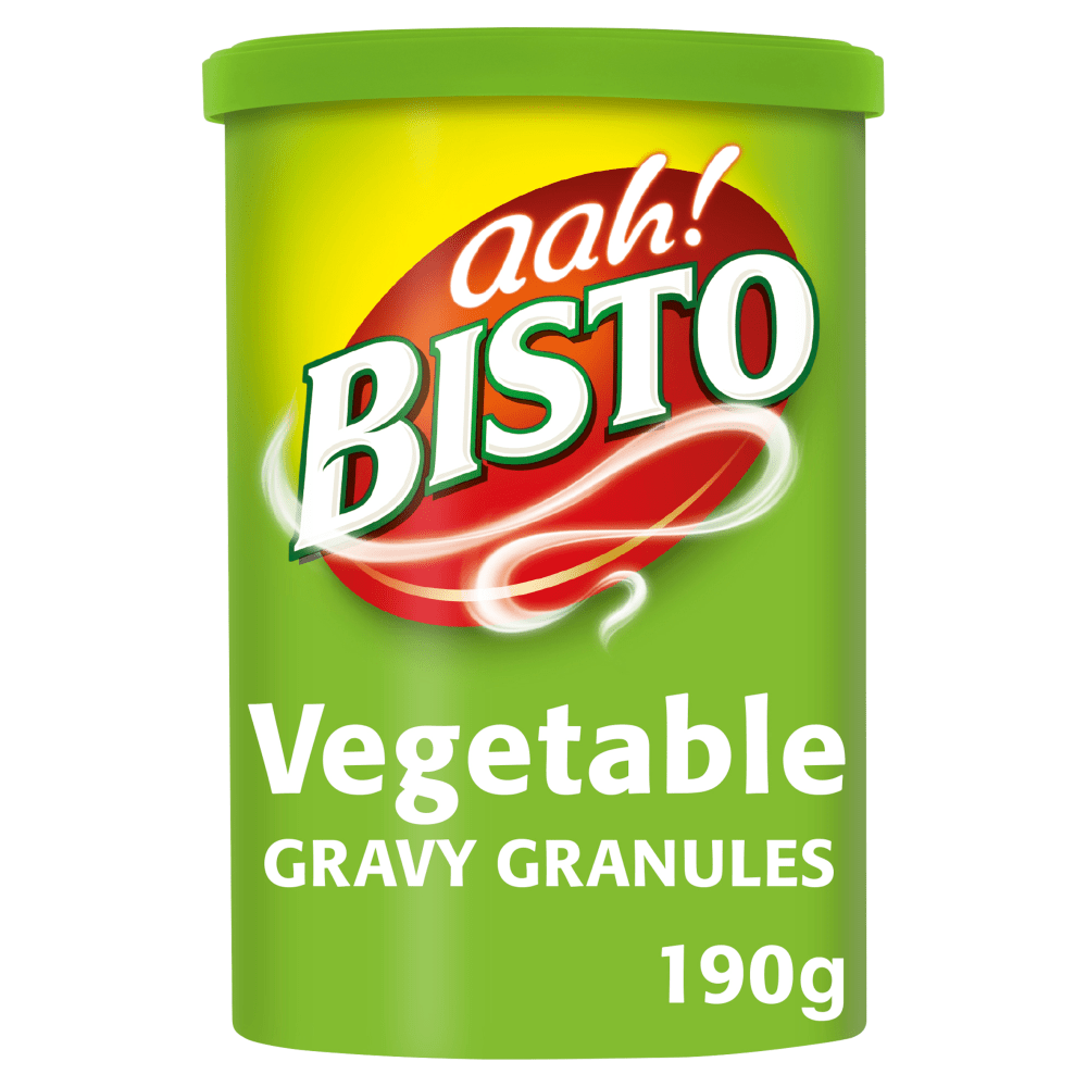Bisto Vegetable Gravy Granules 190g - UK Food & Drink - 5000354919602