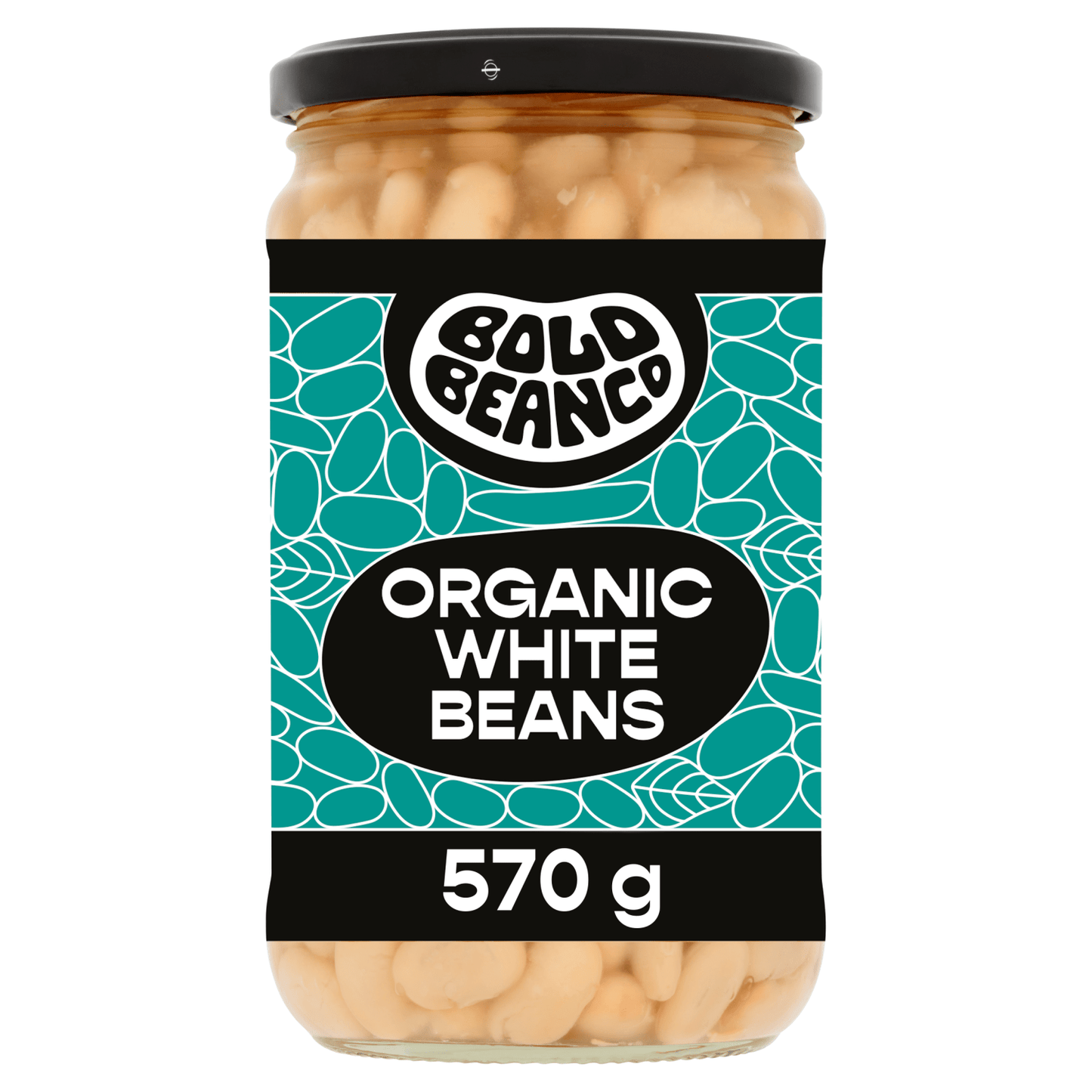 Bold Bean Co Organic White Beans 570g - UK Food & Drink - 5060940940168