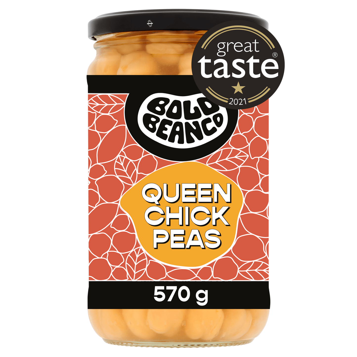 Bold Bean Co Queen Chickpeas 570g - UK Food & Drink - 5060940940182