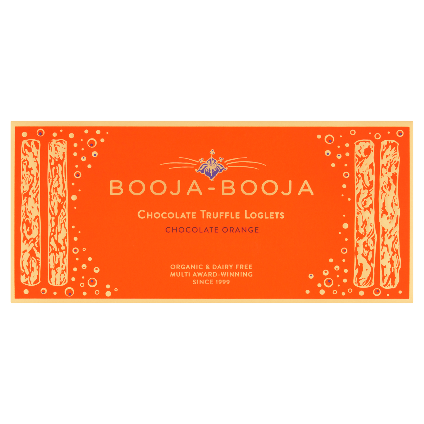 Booja - Booja Chocolate Truffle Loglets Chocolate Orange 115g - UK Food & Drink - 5060002044193
