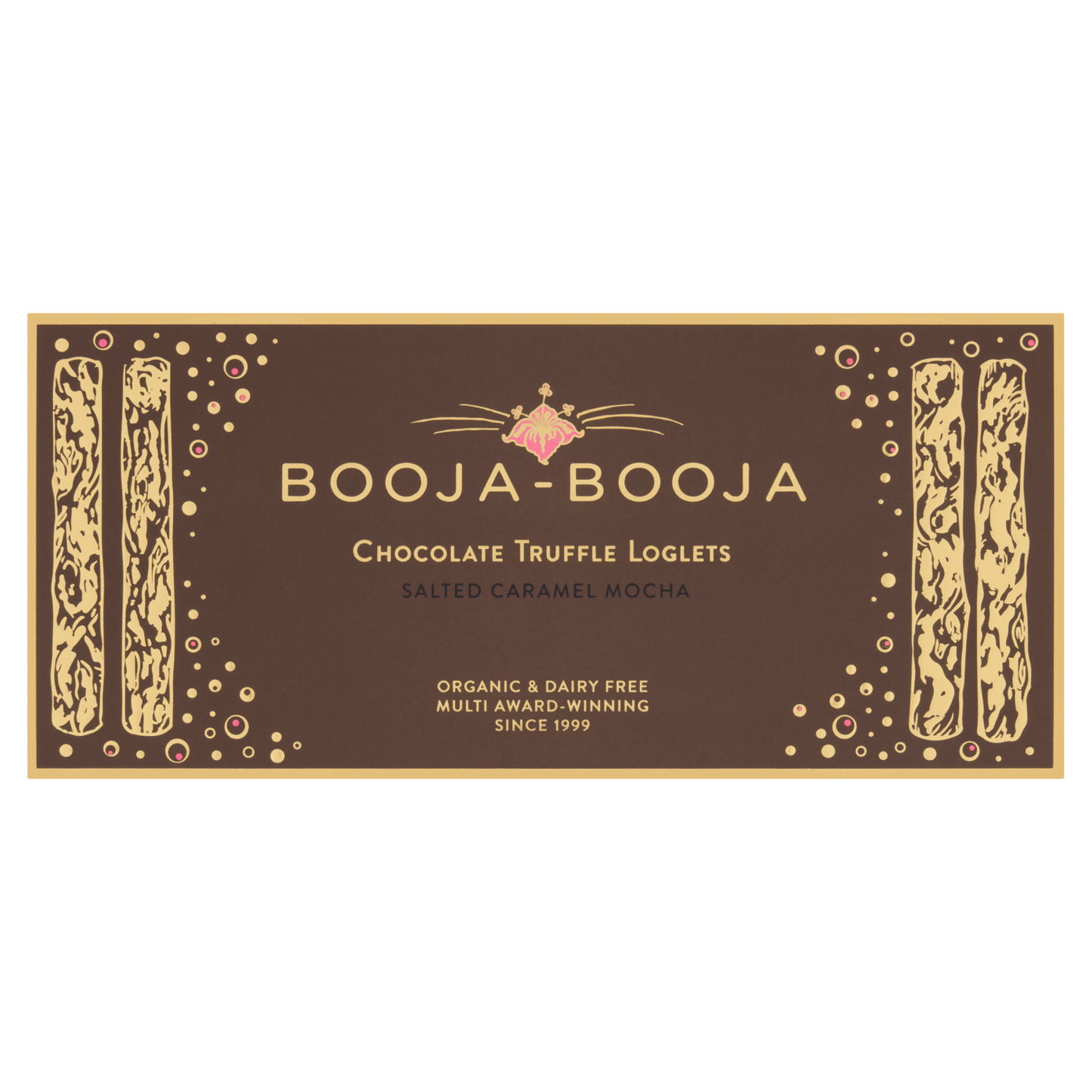 Booja - Booja Chocolate Truffle Loglets Salted Caramel Mocha 115g - UK Food & Drink - 5060002044186