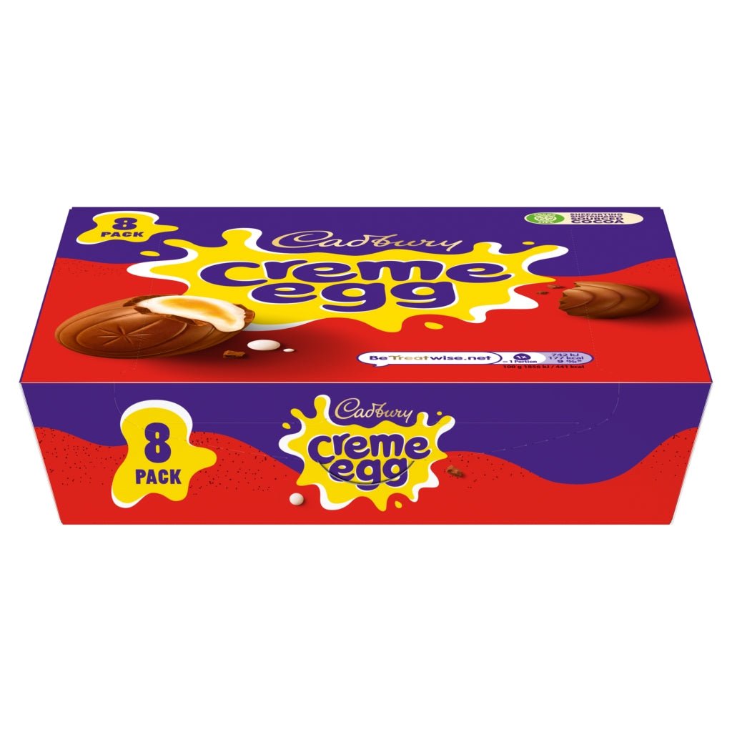 Cadbury Creme Egg 8 x 40g (320g) - UK Food & Drink - 7622202252976