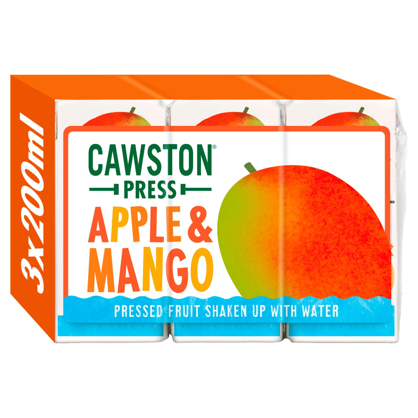 Cawston Apple and Mango Fruit Water 3 x 200ml - UK Food & Drink - 5060054130110