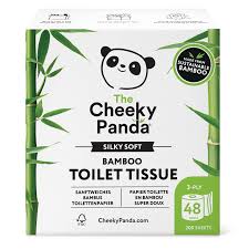 Cheeky Panda Silky Soft Bamboo Toilet Roll - UK Food & Drink - 5060561631346