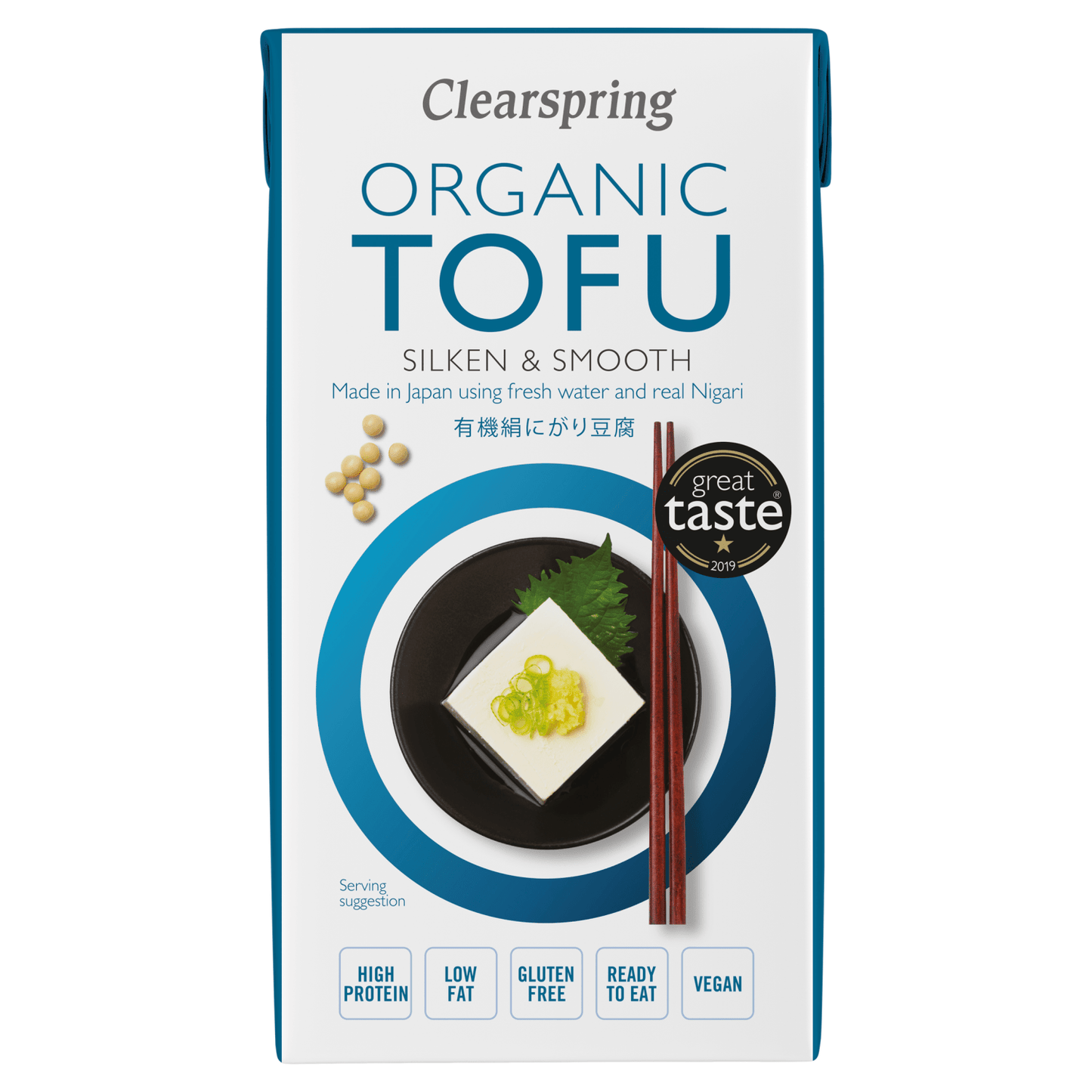 Clearspring Organic Tofu 300g - UK Food & Drink - 5021554987710