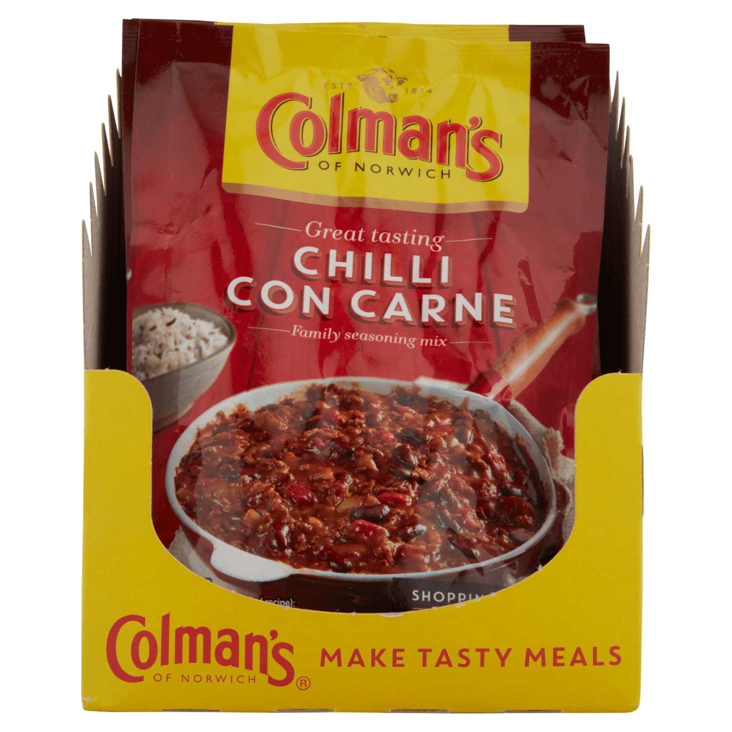 Colman's Chilli Con Carne Seasoning Mix 50g - UK Food & Drink - 5000147026593