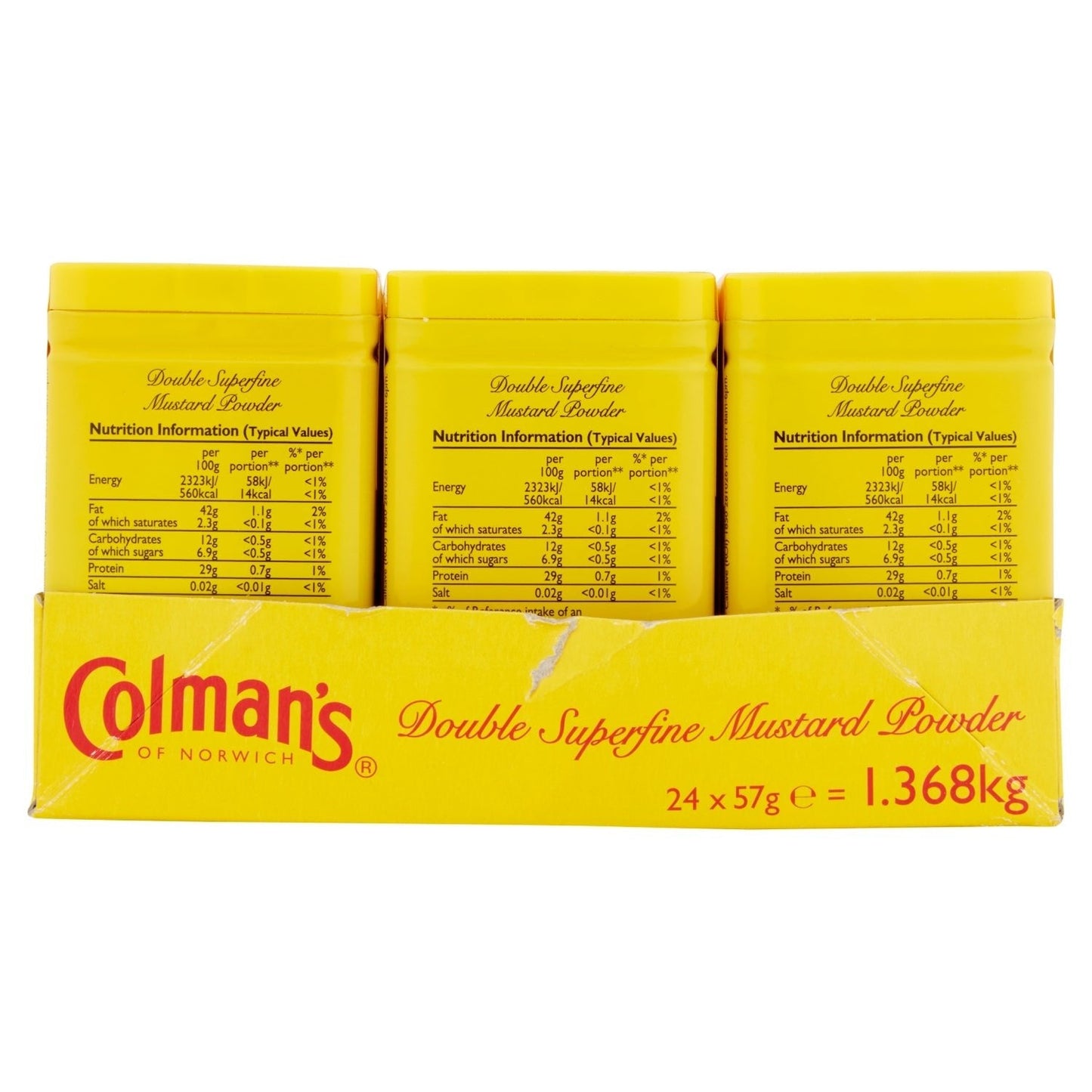 Colman's Mustard Powder 57g - UK Food & Drink - 667803000707