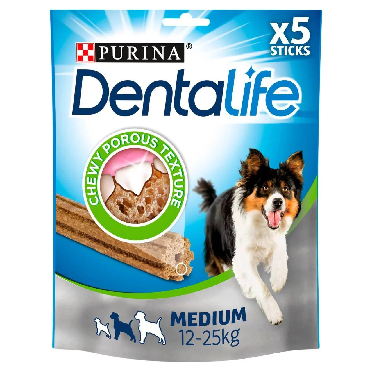 Dentalife Medium Dog Treats 5 Sticks 115g - UK Food & Drink - 7613035379794