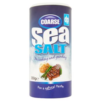 DP Coarse Sea Salt 350g - UK Food & Drink - 5011289002505