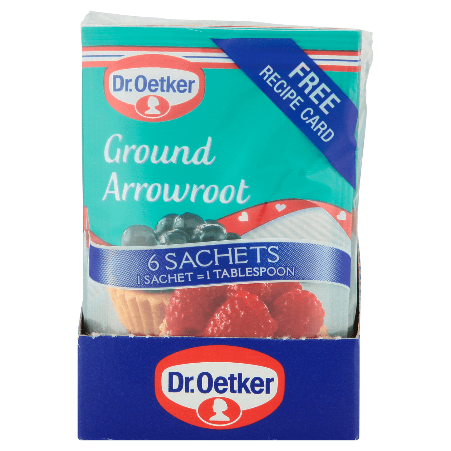 Dr. Oetker Ground Arrowroot 6 x 8g - UK Food & Drink - 5000254019082