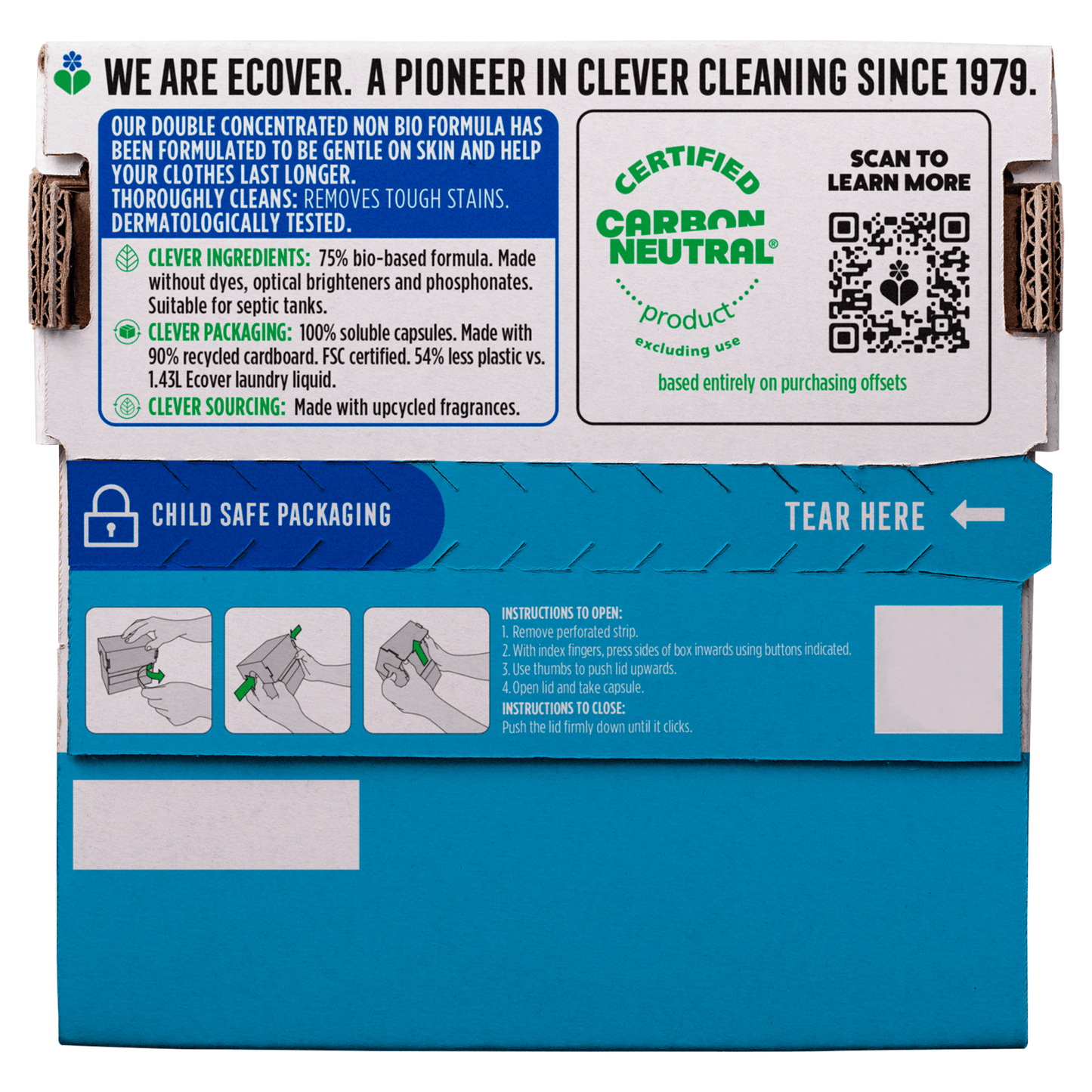 Ecover Non Bio Laundry Capsules 34 x 17g - UK Food & Drink - 5412533425499