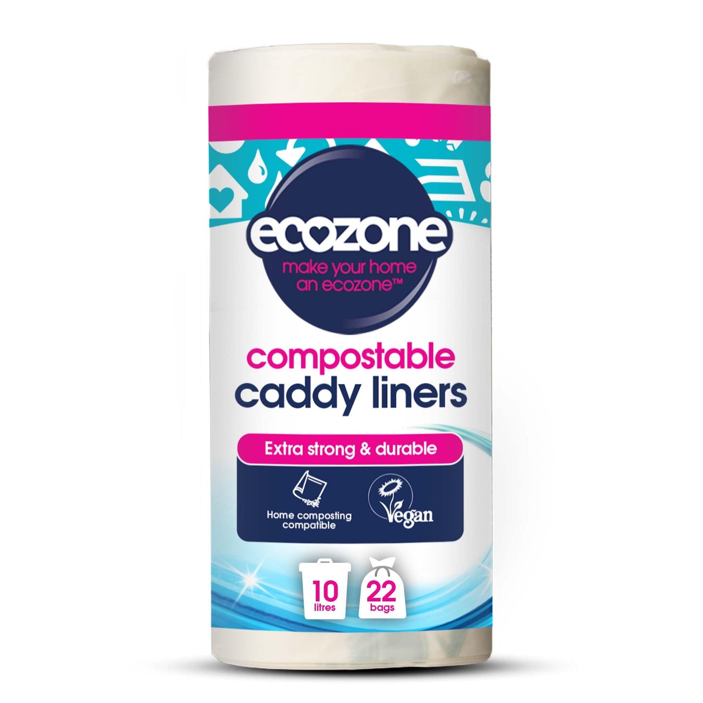 Ecozone Compostable Caddy Liners - UK Food & Drink - 5060101531433