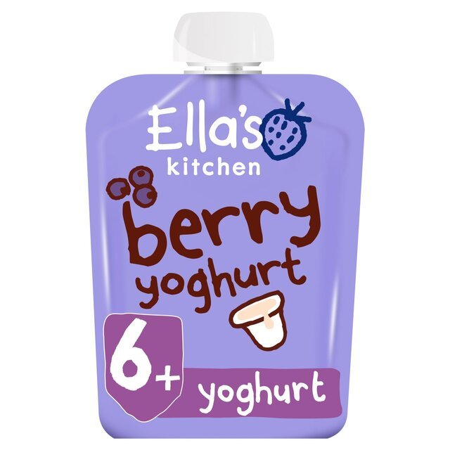 Ella's Kitchen Berry Yoghurt 6+ Months 90g - UK Food & Drink - 5060107335875
