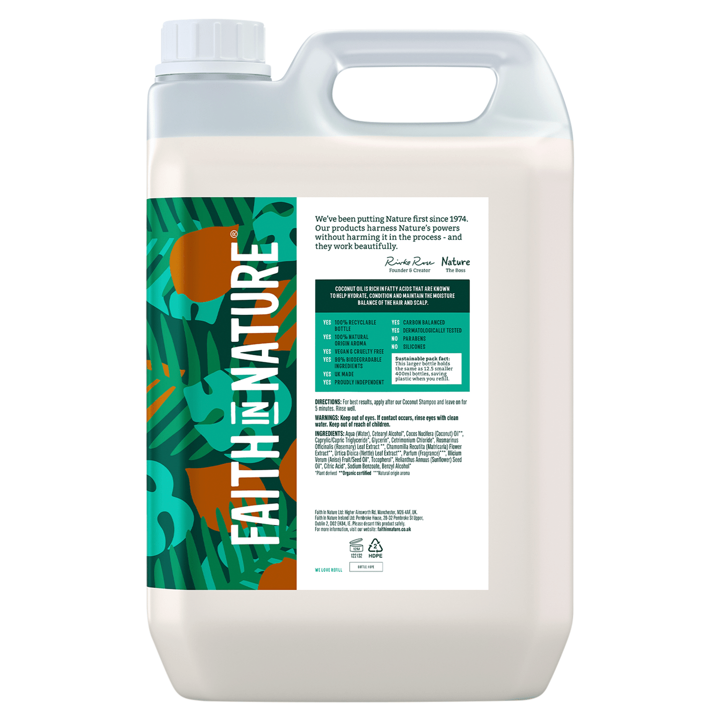 Faith in Nature Coconut Conditioner - UK Food & Drink - 708002900327
