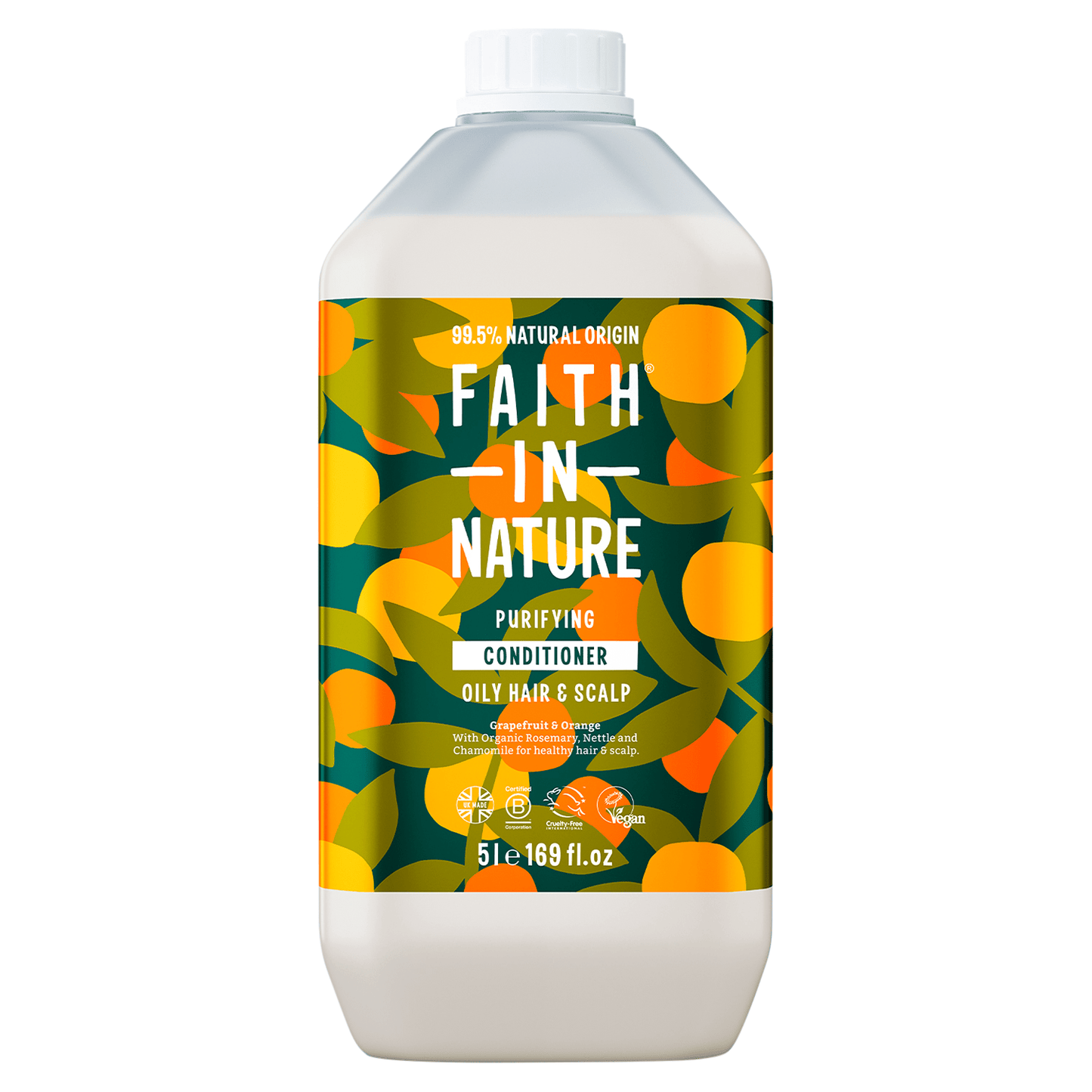 Faith in Nature Grapefruit & Orange Conditioner 5l - UK Food & Drink - 708002901621
