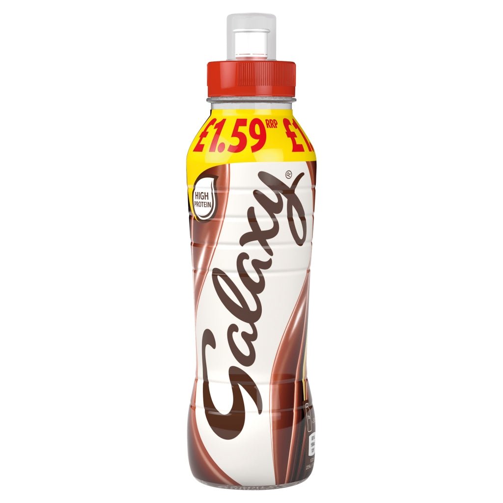 Galaxy Chocolate Milk Shake Drink 350ml - UK Food & Drink - 5056357910306