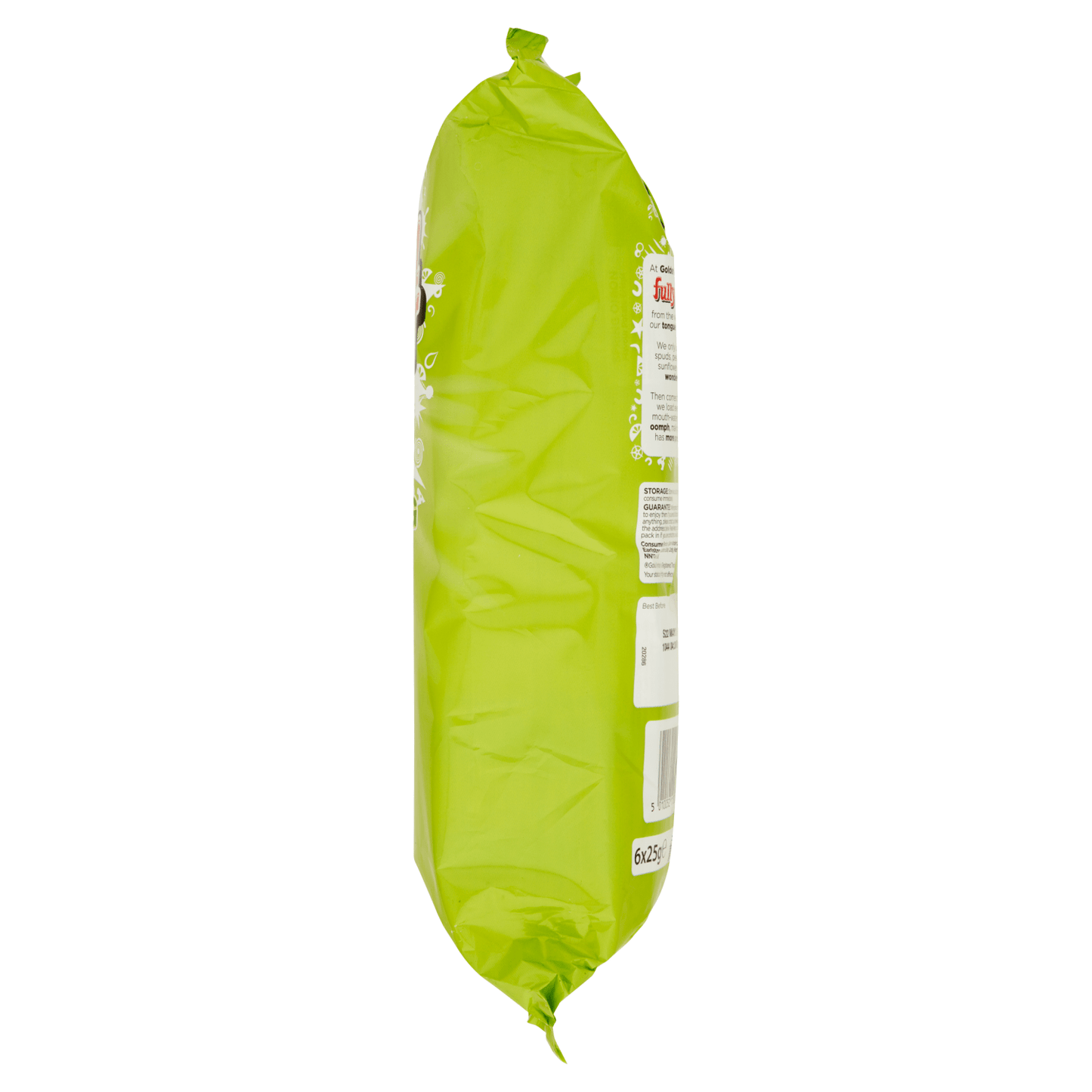 Golden Wonder Fully Flavoured Spring Onion 6 x 25g - UK Food & Drink - 5010052113066