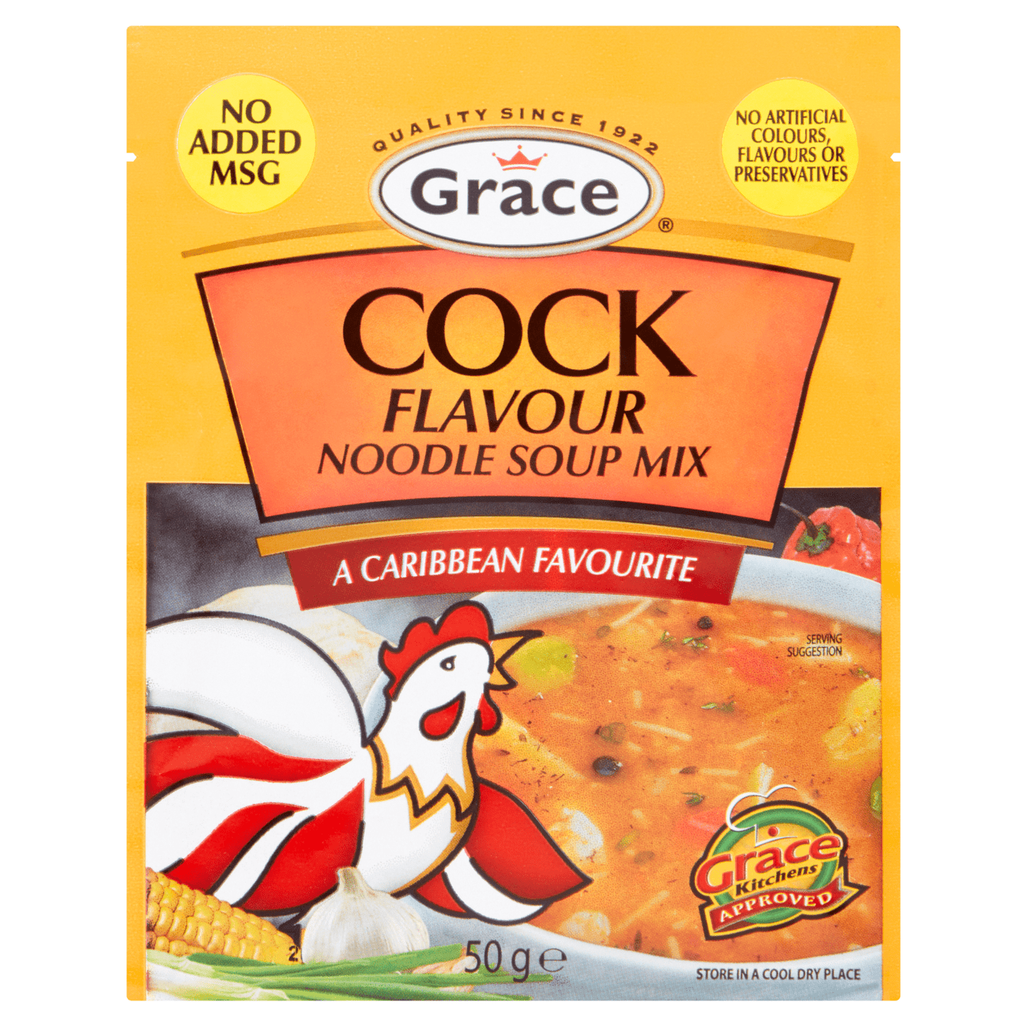 Grace Cock Flavour Soup Mix 50g - UK Food & Drink - 5035139215044