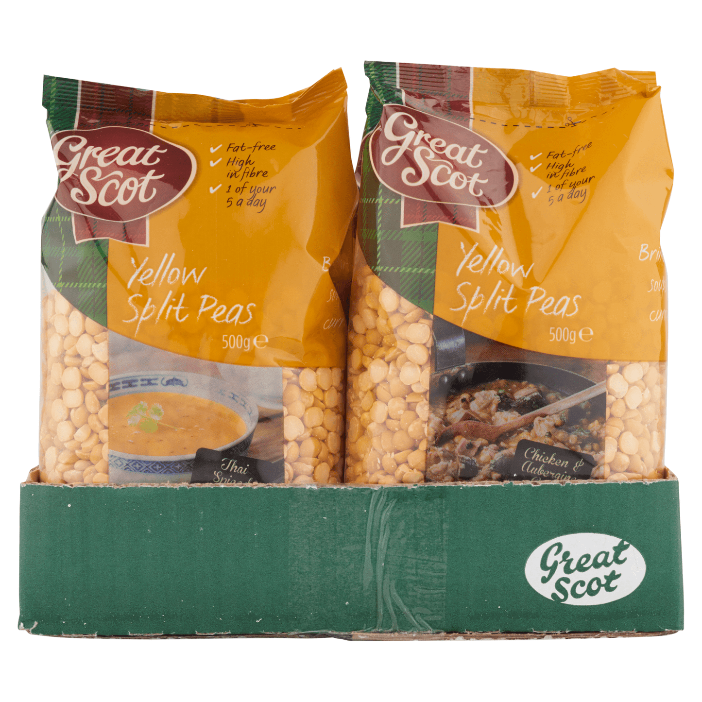 Great Scot Yellow Split Peas 500g - UK Food & Drink - 5010148111082
