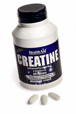 HealthAid Creatine Monohydrate 1000mg - UK Food & Drink - 5019781022342