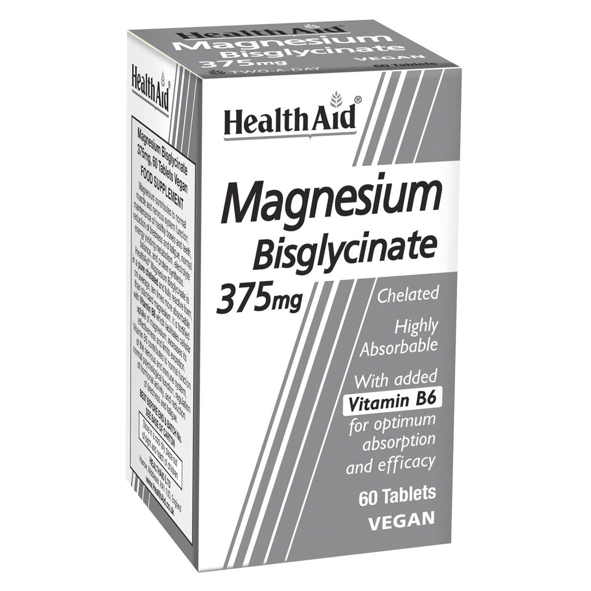 HealthAid Magnesium Bisglycinate - UK Food & Drink - 5019781056132