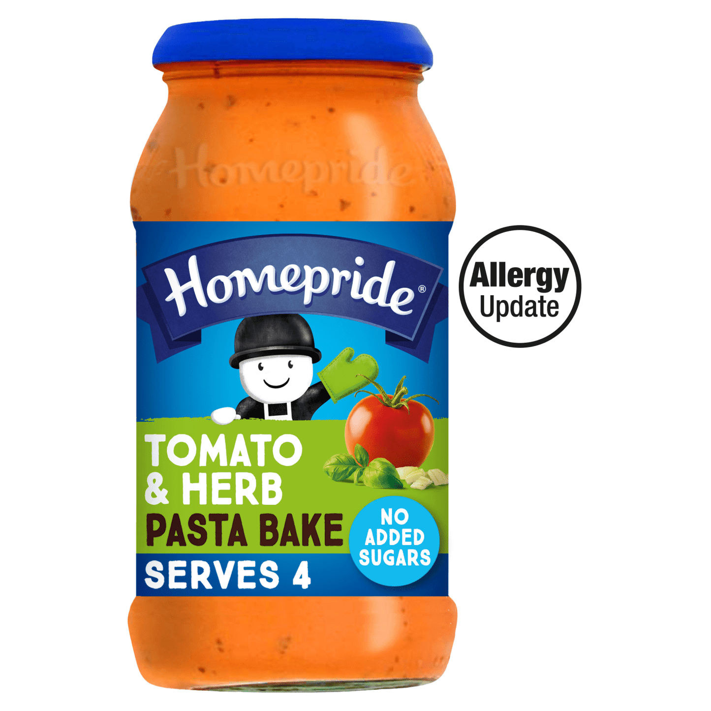 Homepride Pasta Bake Sauce Tomato & Herb 485g - UK Food & Drink - 5000354918865