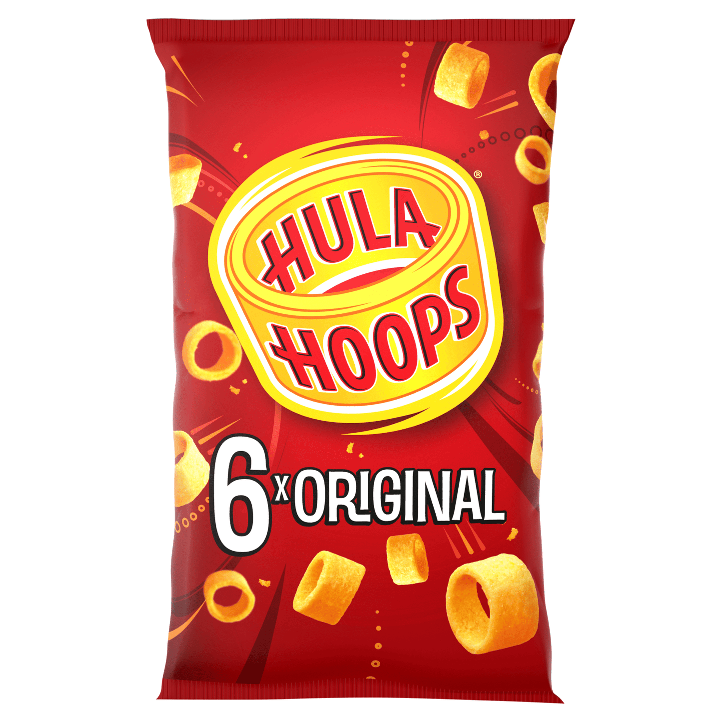 Hula Hoops Original 6 x 24g - UK Food & Drink - 5000237117446