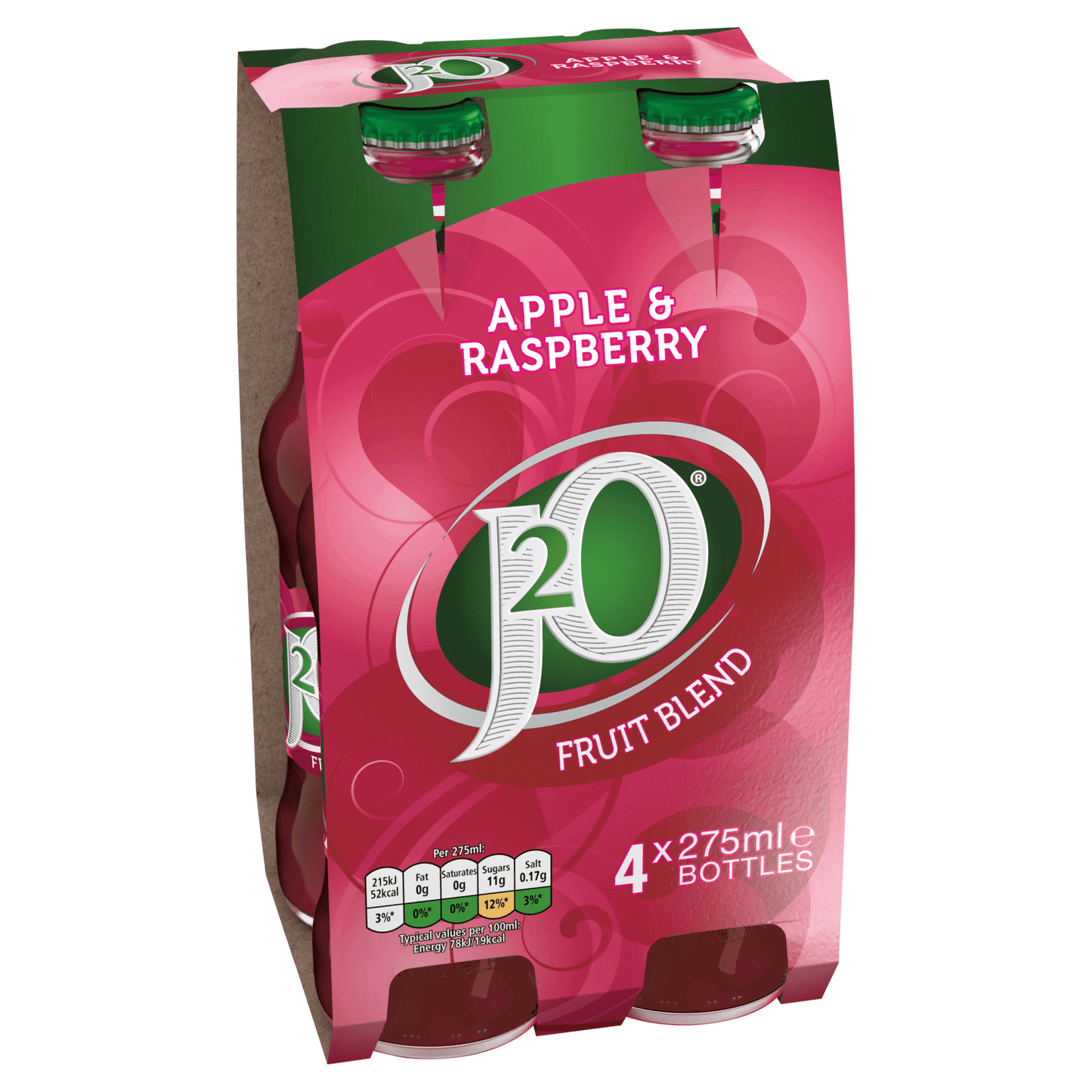 J20 Apple & Raspberry 4 x 275ml - UK Food & Drink - 5010102108905