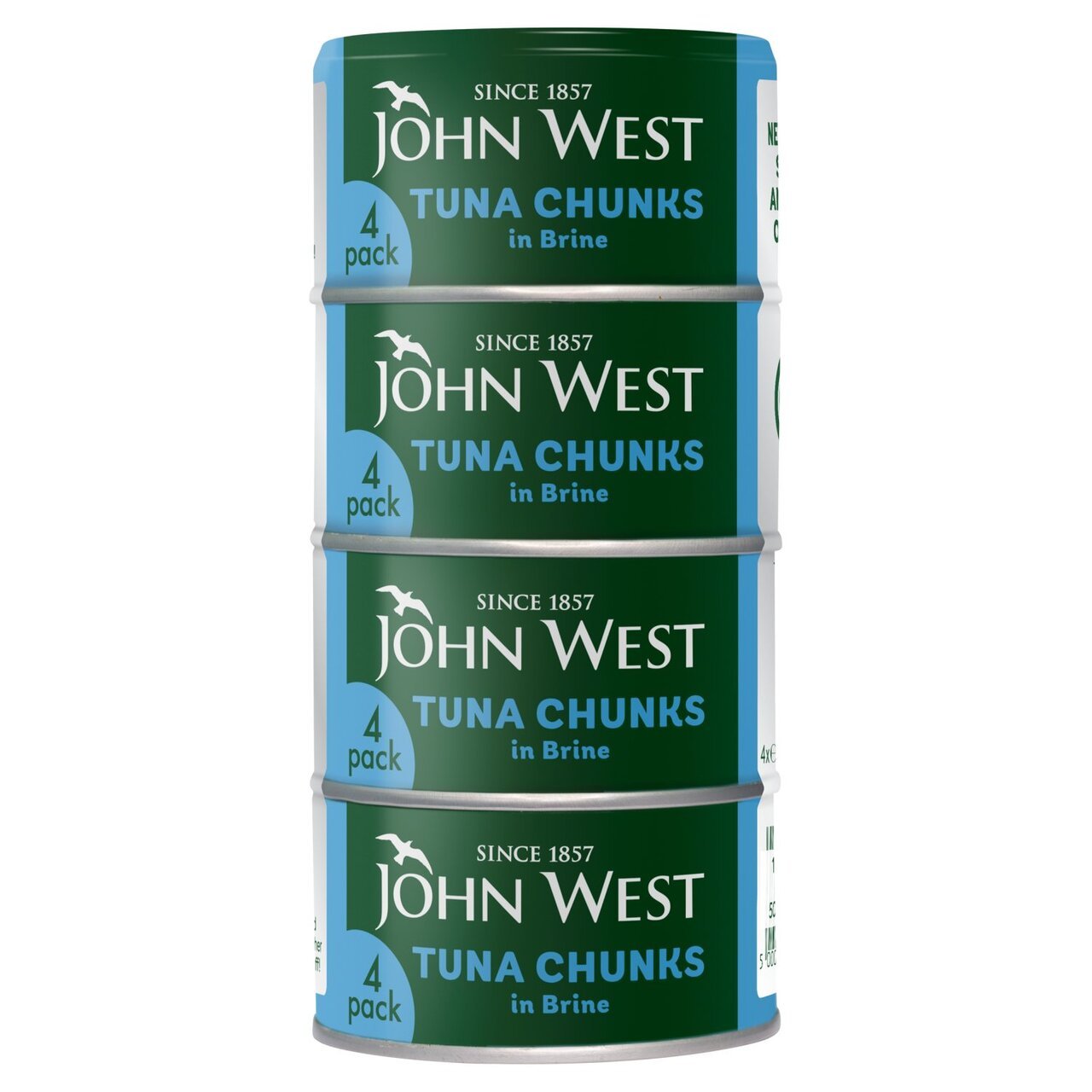 John West Tuna Chunks in Brine 125g - UK Food & Drink - 5000171061478