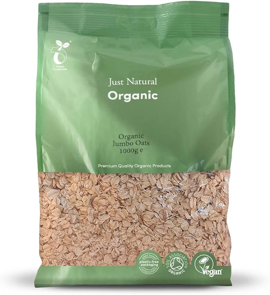 Just Natural Organic Jumbo Oats - UK Food & Drink - 5060338033328