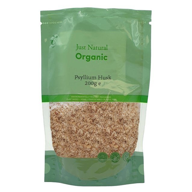 Just Natural Organic Organic Psyllium Husk - UK Food & Drink - 5056078806285