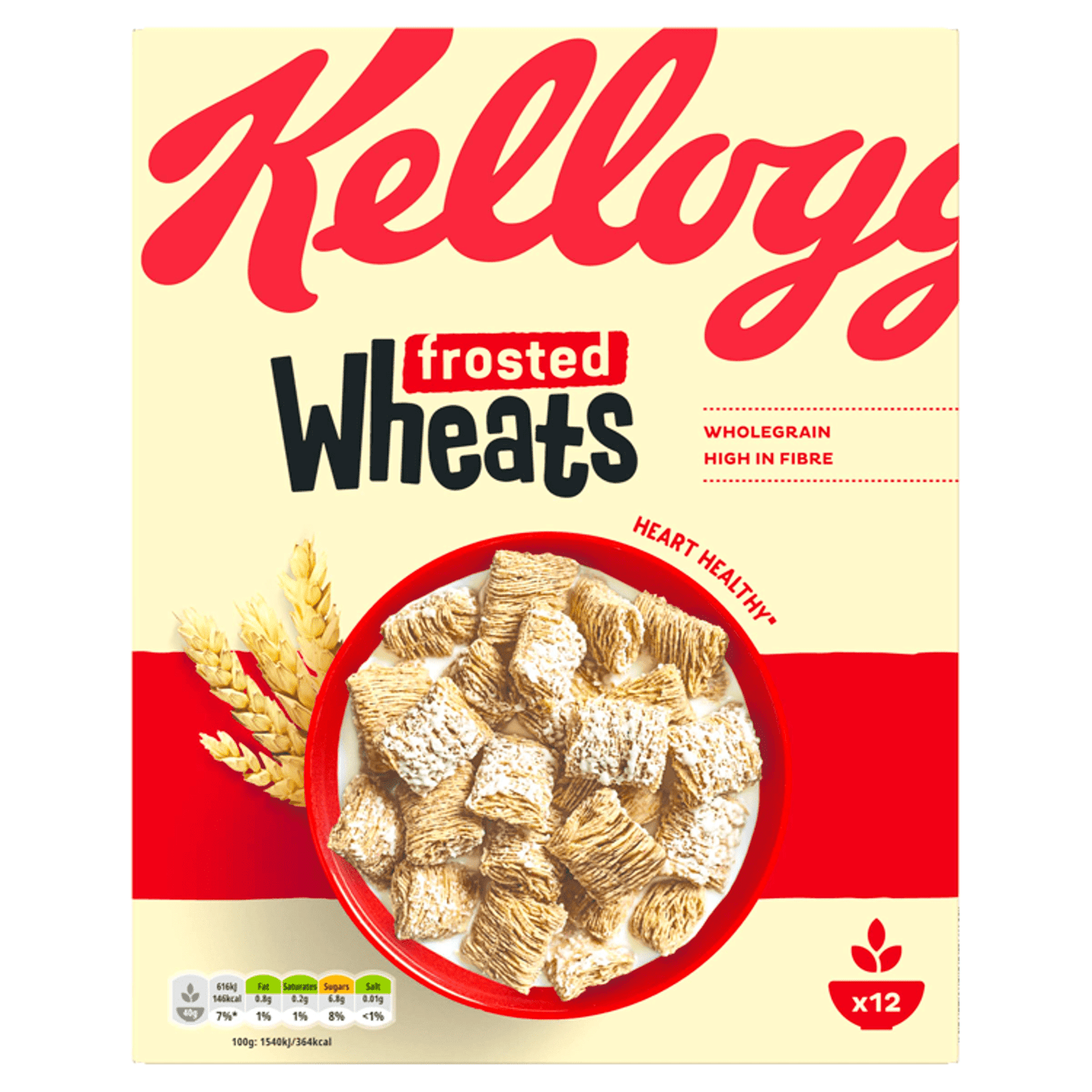 Kellogg's Frosted Wheats 500g - UK Food & Drink - 5059319002781