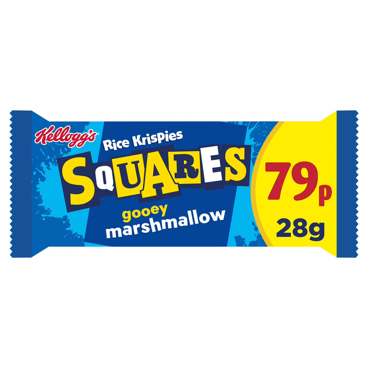 Kellogg's Squares Gooey Marshmallow Rice Krispies 28g - UK Food & Drink - 5059321006258
