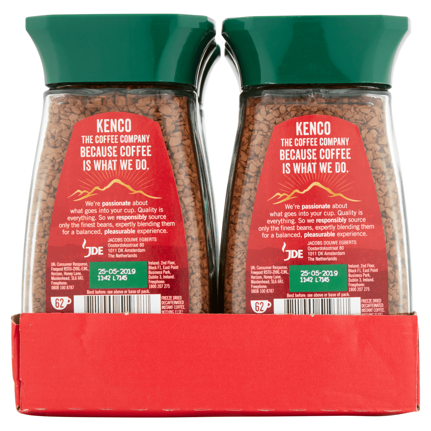 Kenco Decaff Instant Coffee 100g - UK Food & Drink - 8711000519387