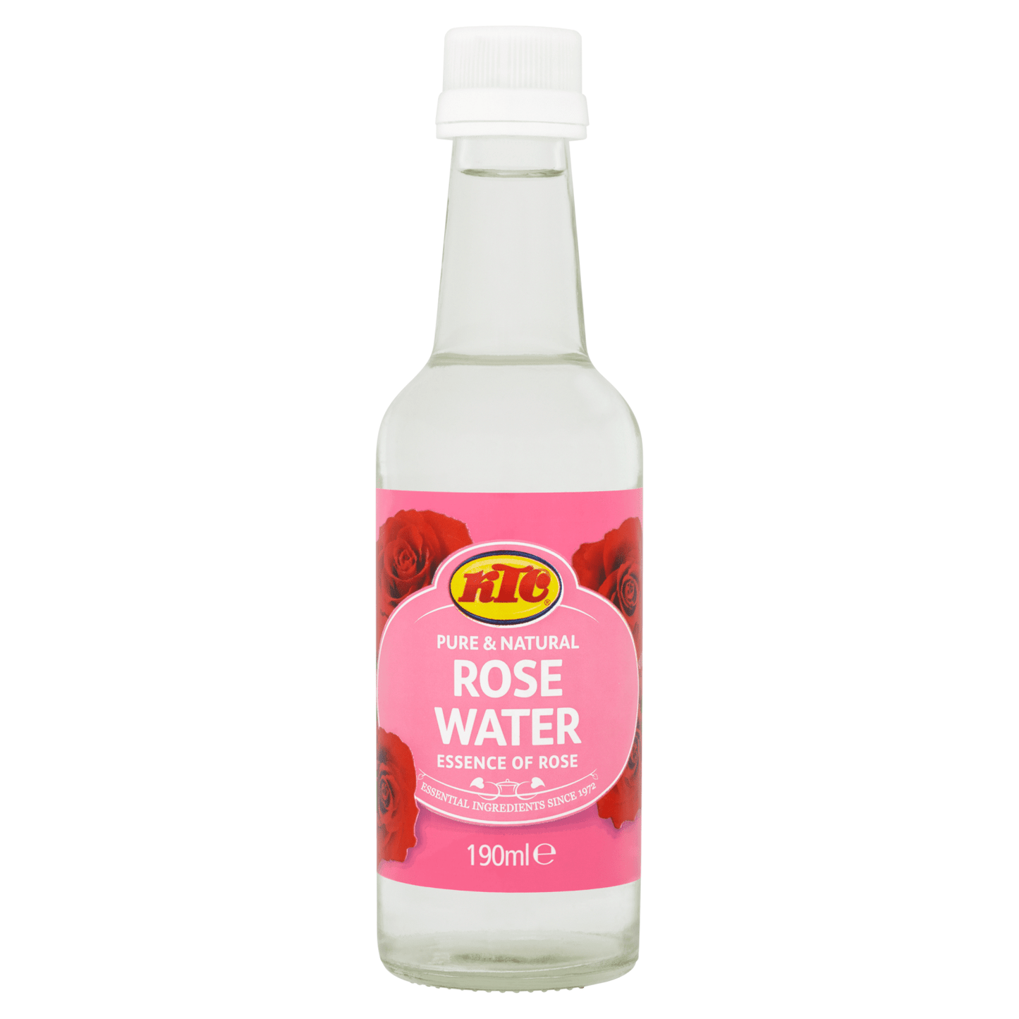 KTC Pure & Natural Rose Water 190ml - UK Food & Drink - 5013635830503