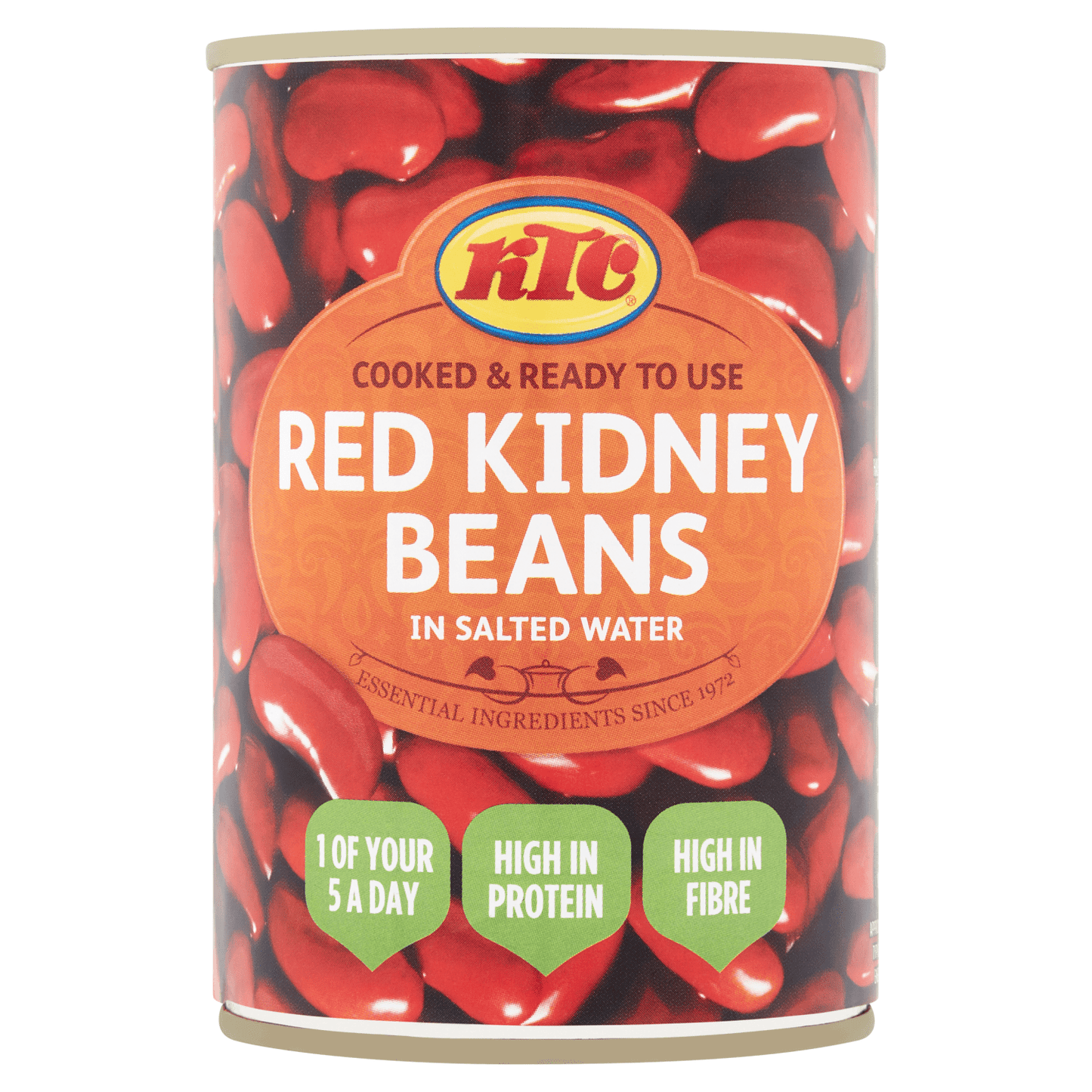 KTC Red Kidney Beans in Salted Water 400g - UK Food & Drink - 5013635755059