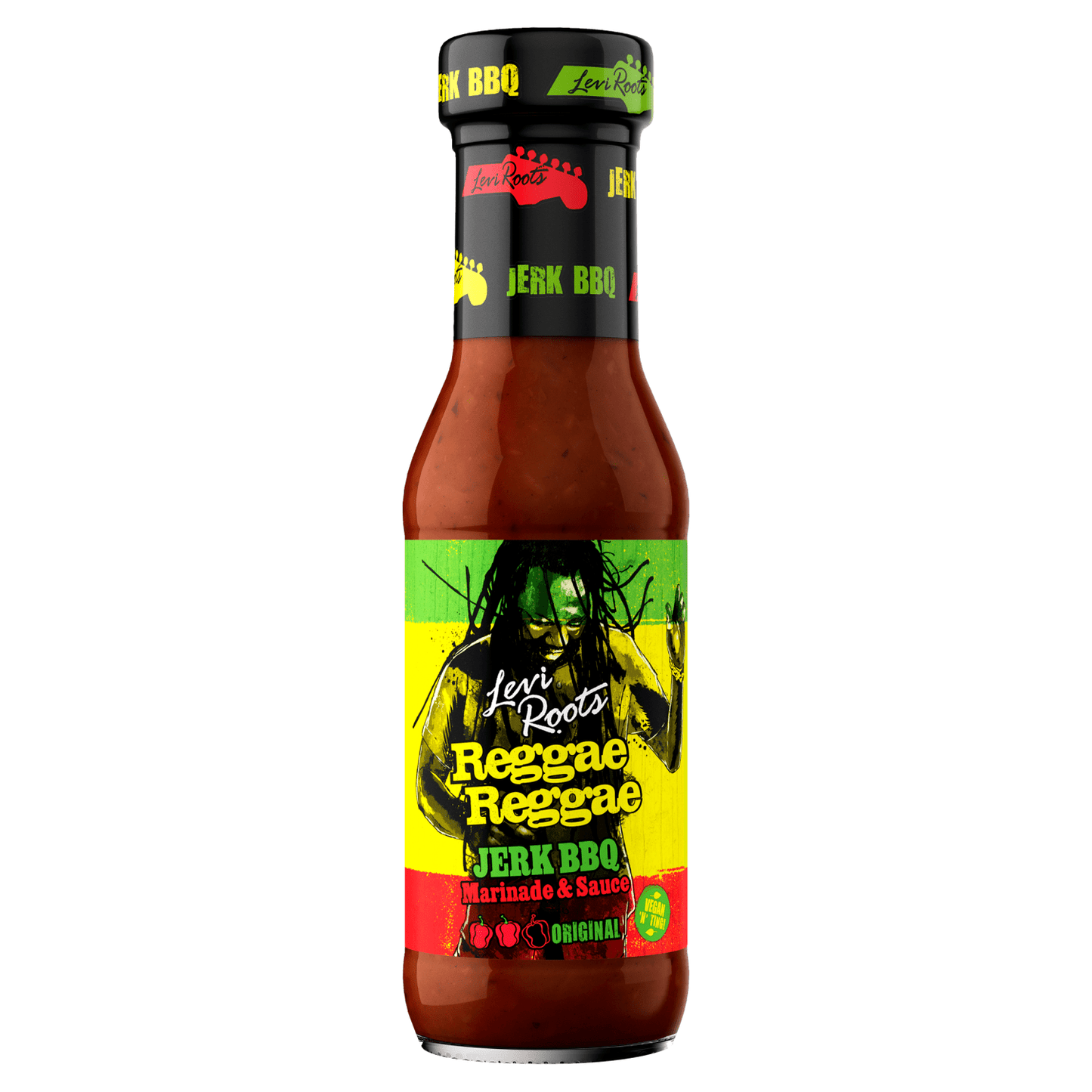 Levi Roots Reggae Reggae Jerk BBQ Marinade & Sauce Orginal 290g - UK Food & Drink - 5010338202798