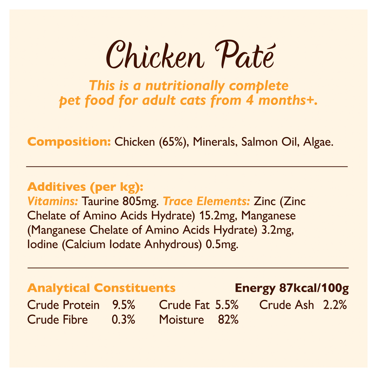 Lily's Kitchen Chicken Smooth Pat≈Ω 85g - UK Food & Drink - 5060184243278