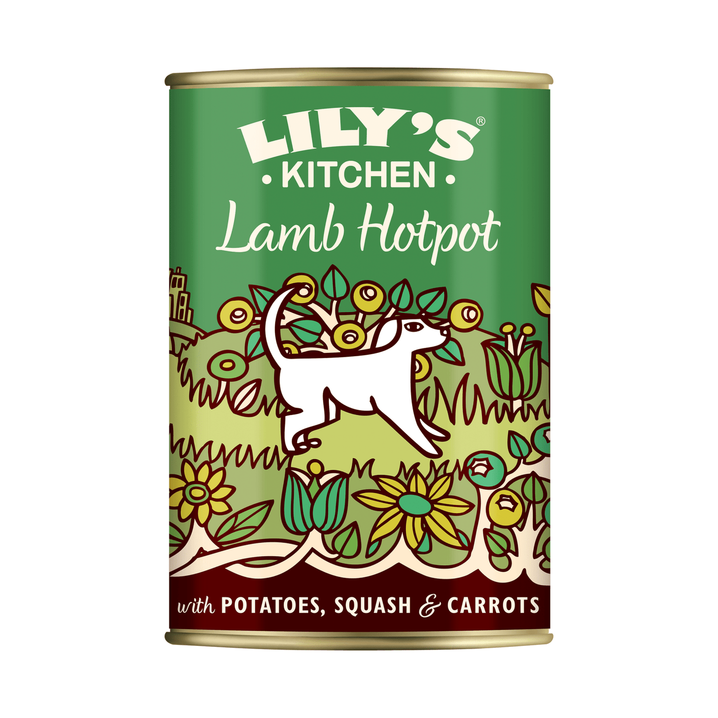 Lily's Kitchen Lamb Hotpot Adult Wet Dog Food 400g - UK Food & Drink - 5060184240017