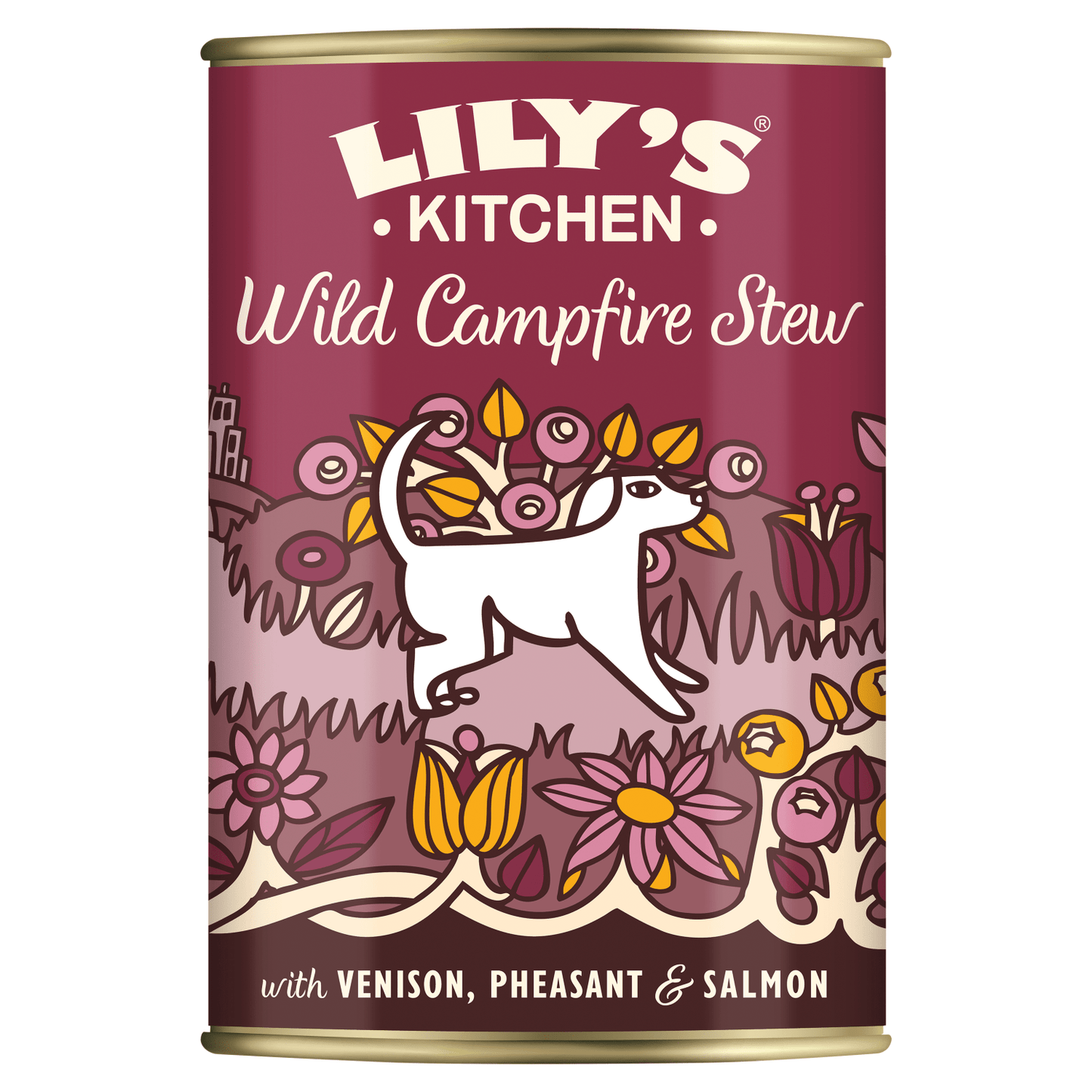 Lily's Kitchen Wild Campfire Stew with Venison, Pheasant Salmon 400g - UK Food & Drink - 5060184240468