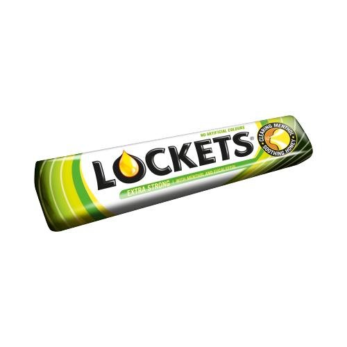 Lockets Extra Strong Cough Sweet Lozenges 41g - UK Food & Drink - 40111377