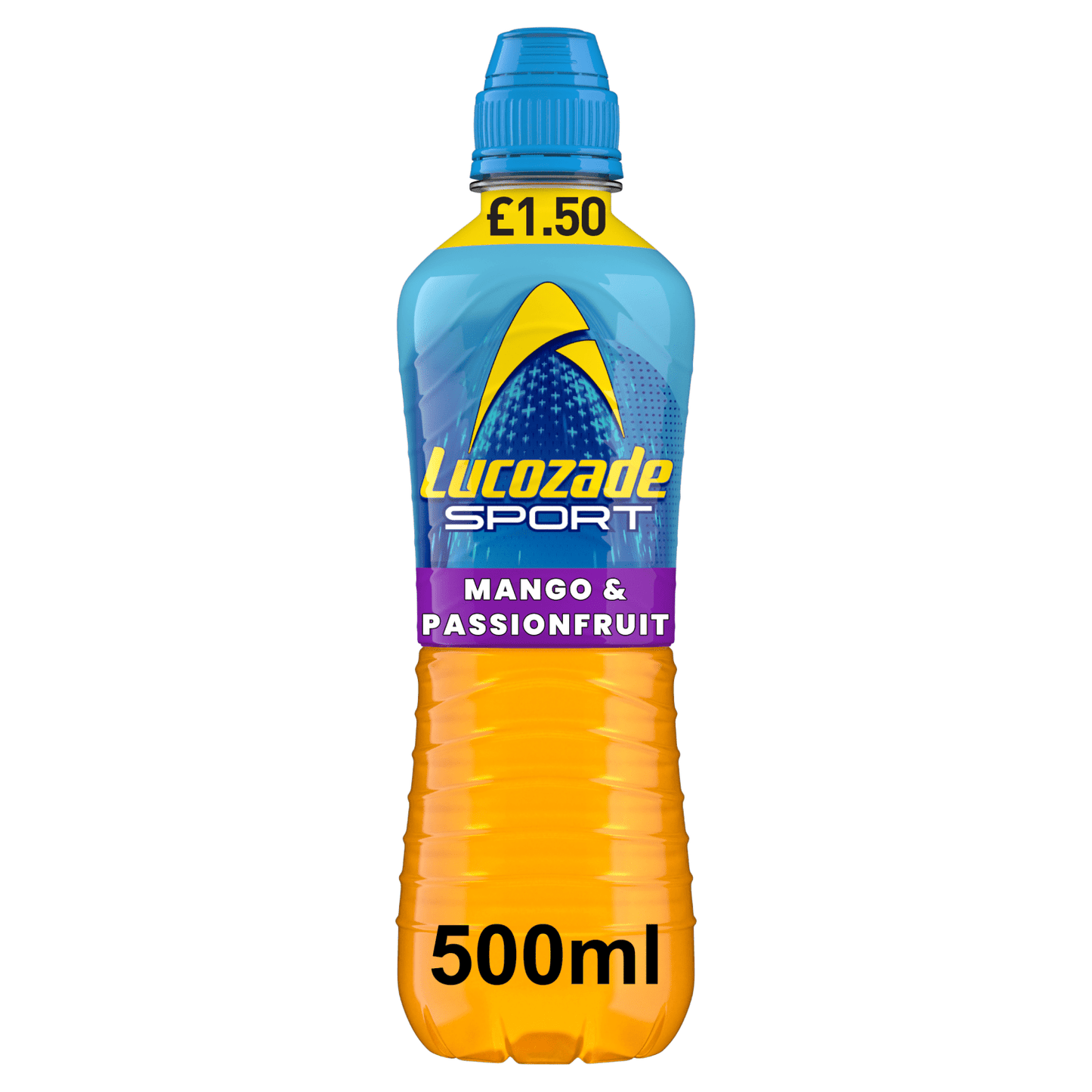 Lucozade Sport Drink Mango & Passion Fruit 500ml PMP £1.50 - UK Food & Drink - 5054267014640
