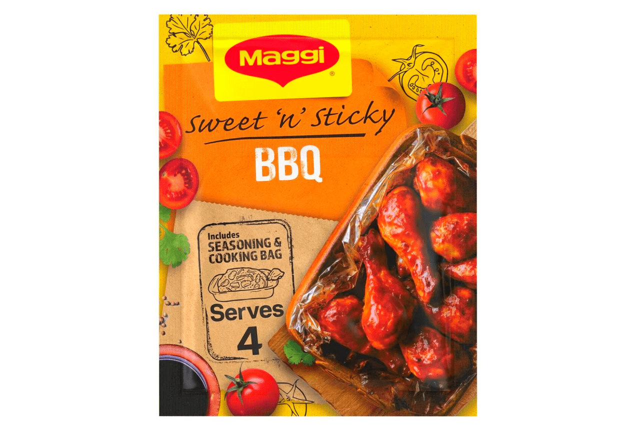 Maggi BBQ 41g - UK Food & Drink - 8445290163738