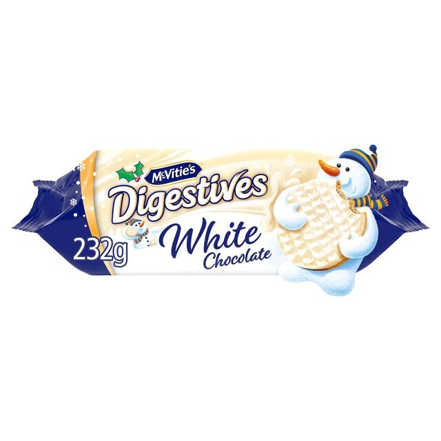 McVitie's Digestives White Chocolate 232g - UK Food & Drink - 5000168040752