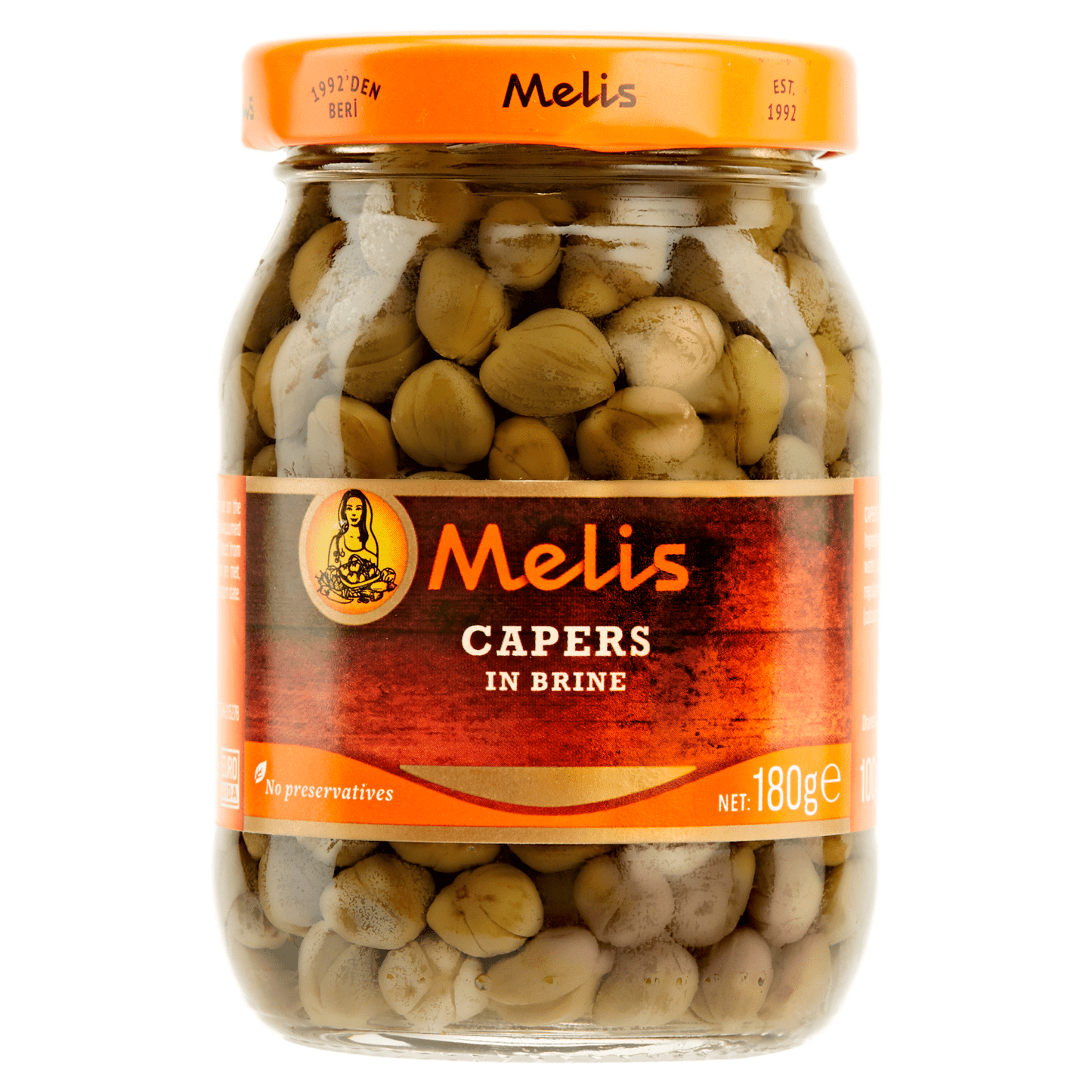 Melis Capers in Brine 180g - UK Food & Drink - 8699073291044