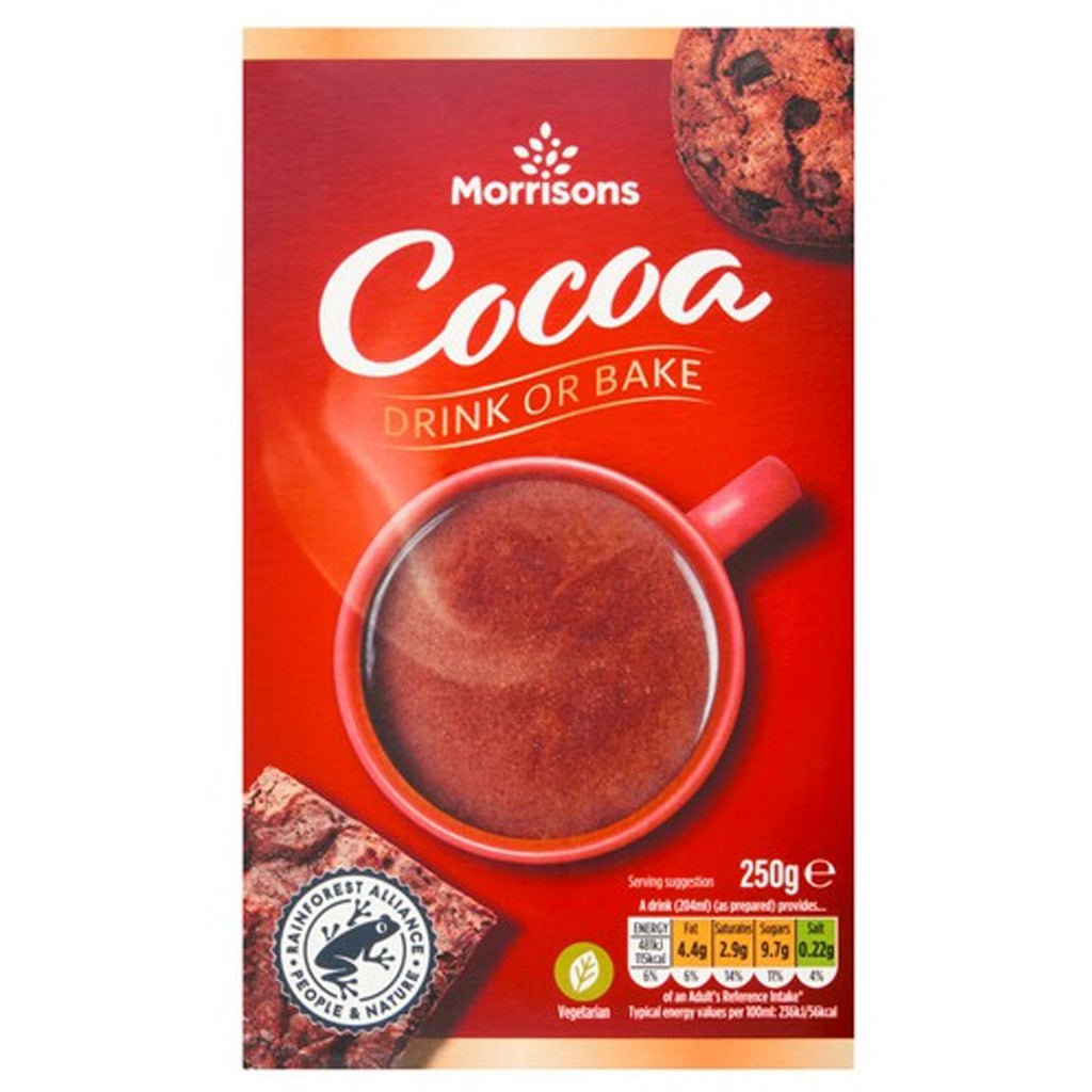 Morrisons Cocoa 250g - UK Food & Drink - 5010251953210