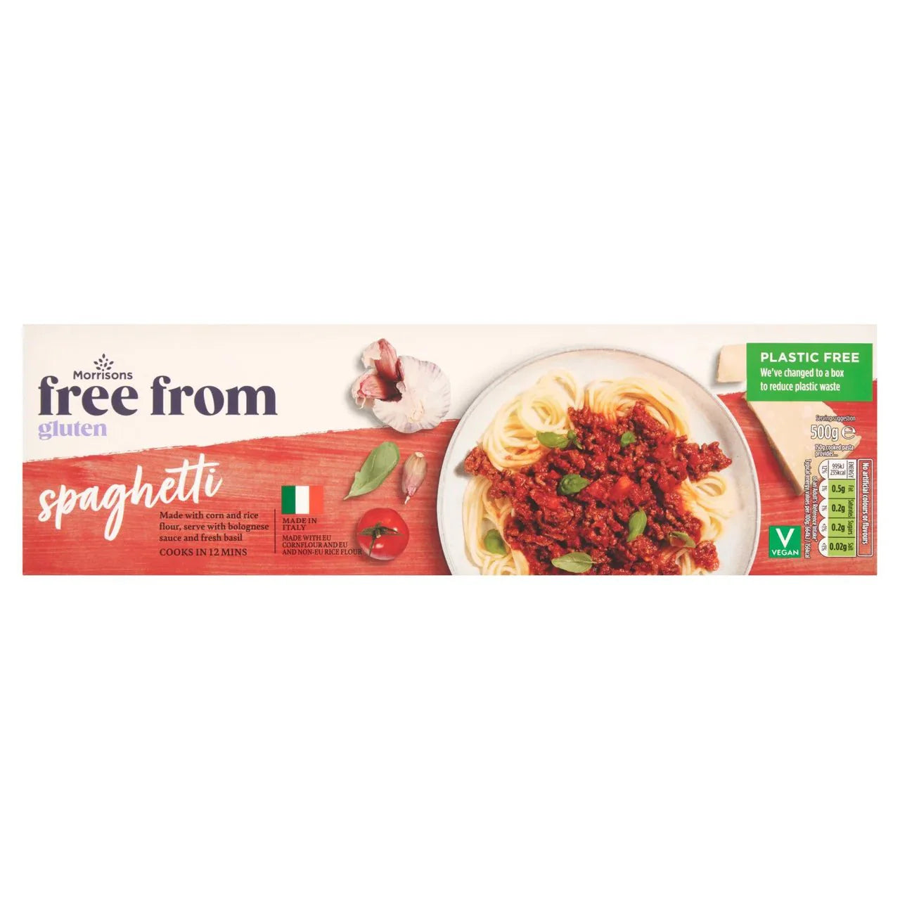 Morrisons Free From Spaghetti 500g - UK Food & Drink - 5010251538103
