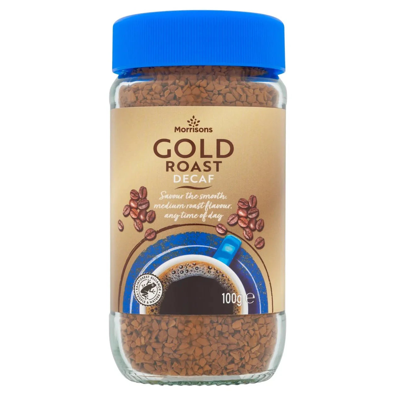 Morrisons Gold Decaf Coffee 100g - UK Food & Drink - 5010251619499
