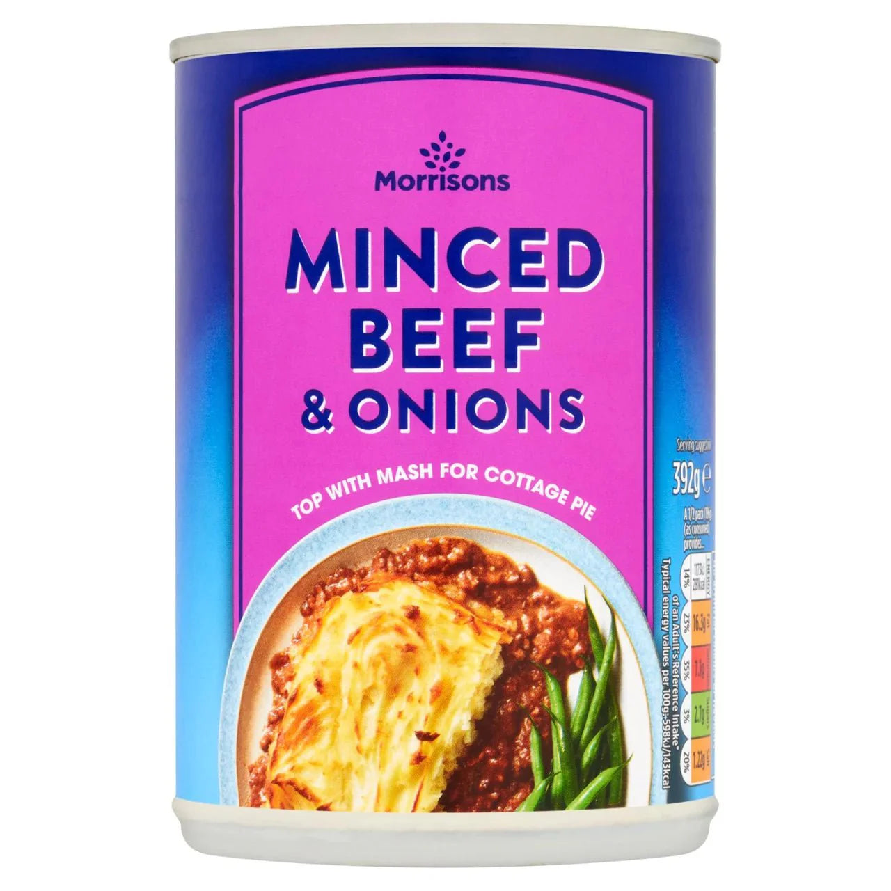Morrisons Minced Beef & Onion 392g - UK Food & Drink - 5010251958055